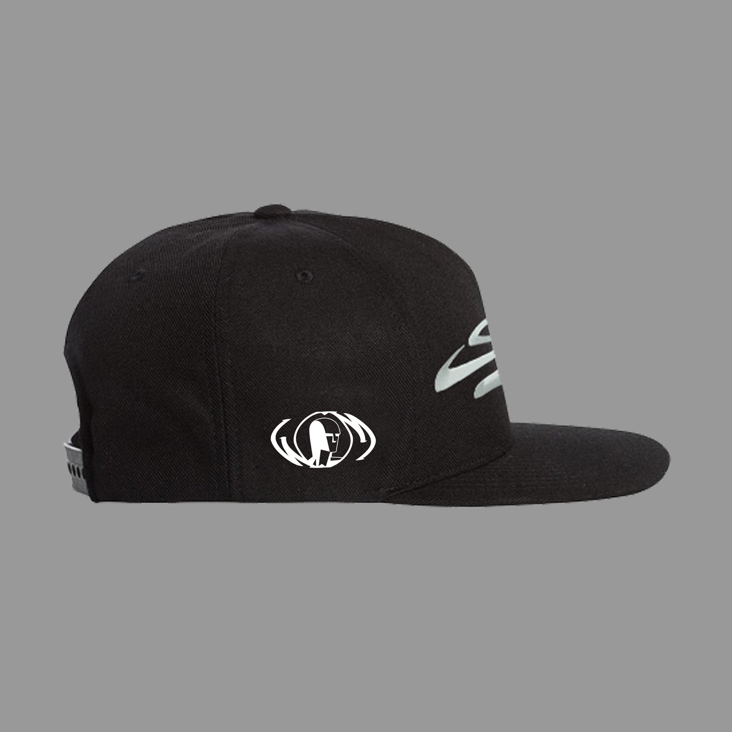 RYSER Black Snapback Hat